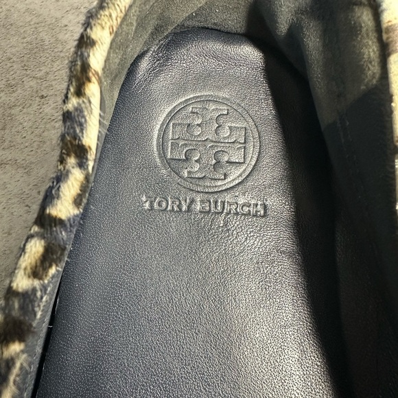 Tory Burch 'Gemini Link' Genuine Calf Hair Driving Loafer - Picture 5 of 8